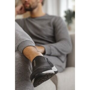 CNA-Trop Slip-on Comfort Shoes Black Men 44 Arch Support Walking Orthopedic